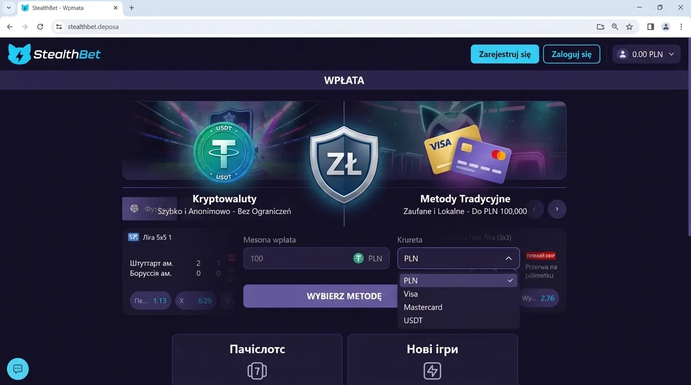 Wykres lub ikony symbolizujące limity, prowizje i różne waluty
